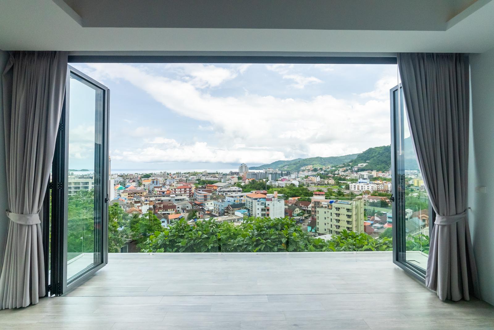 Patong 5 Bedroom Pool Villa balcony view