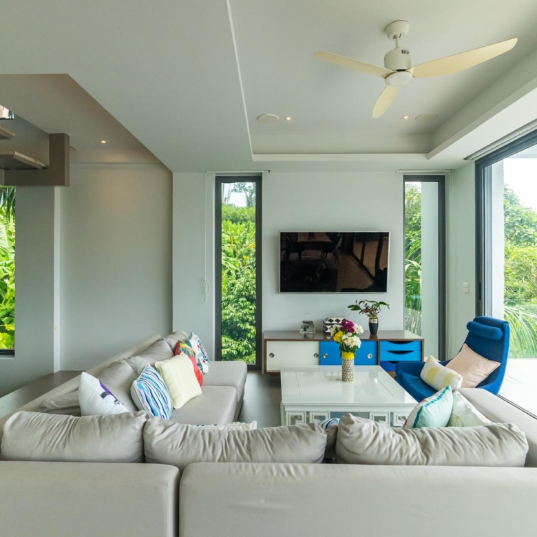 Patong 5 Bedroom Pool Villa living room 2