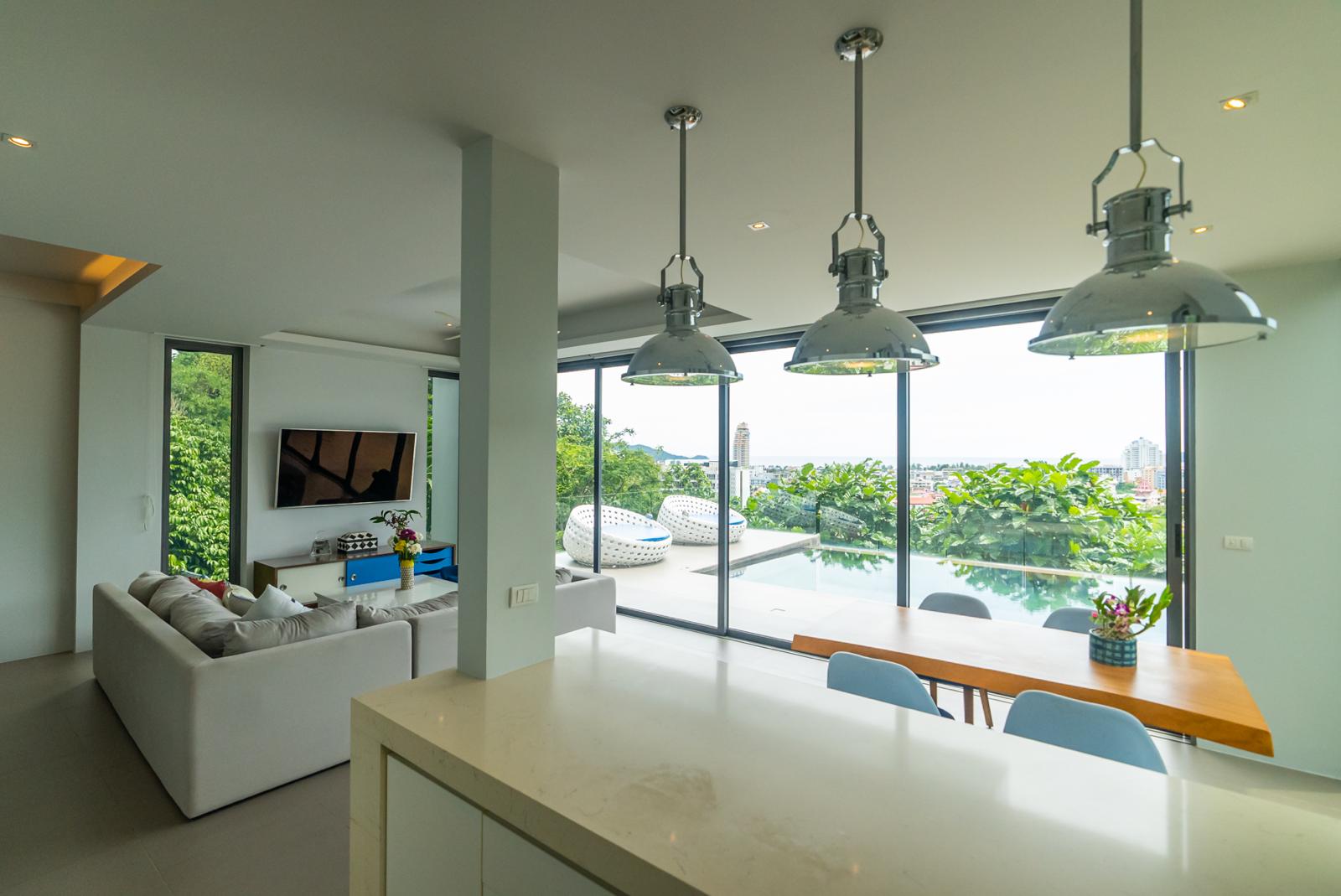 Patong 5 Bedroom Pool Villa living room 4