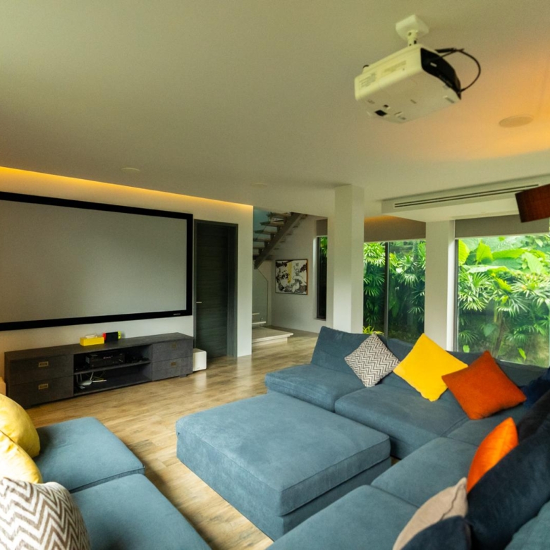 Patong 5 Bedroom Pool Villa theater room 2