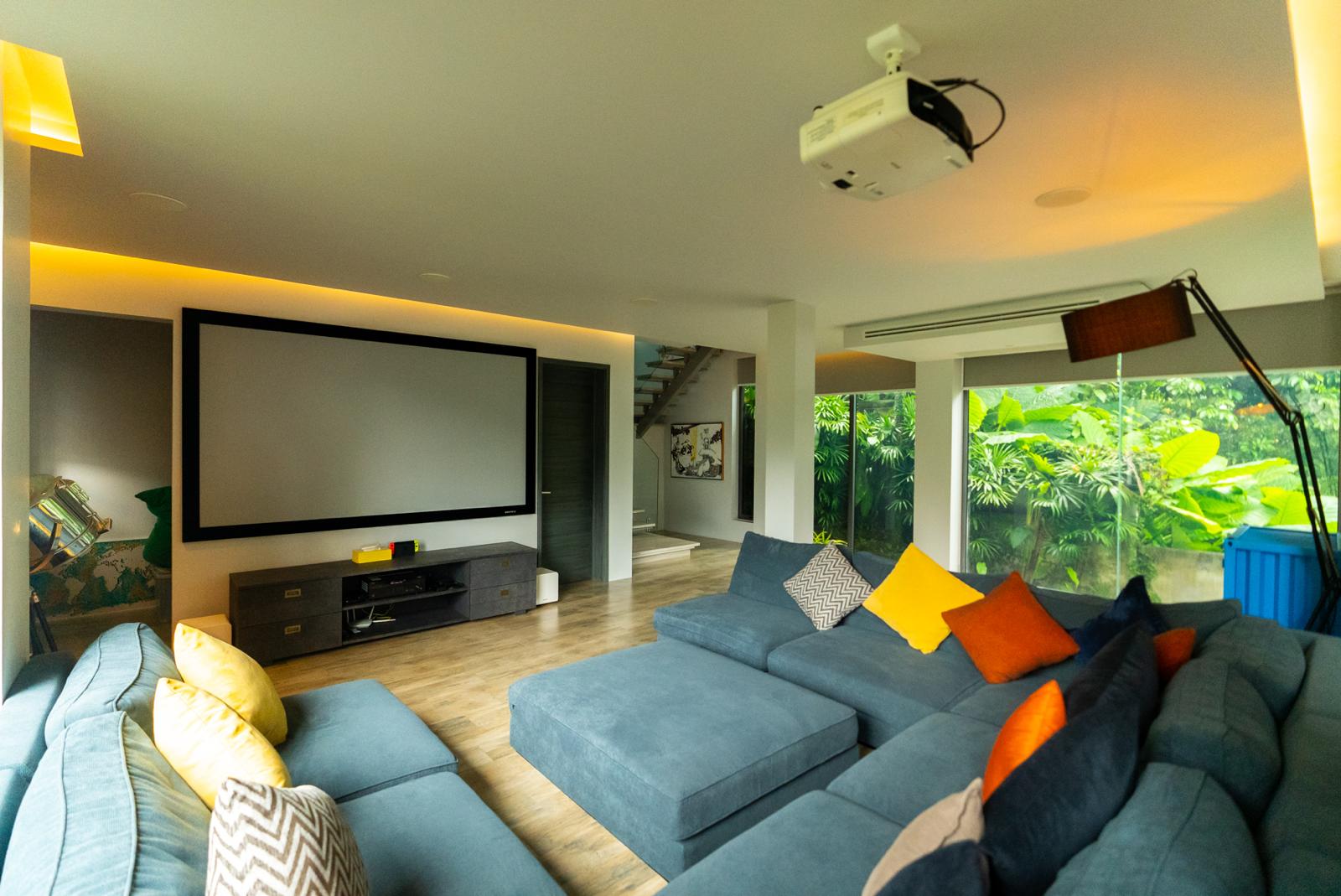 Patong 5 Bedroom Pool Villa theater room 2