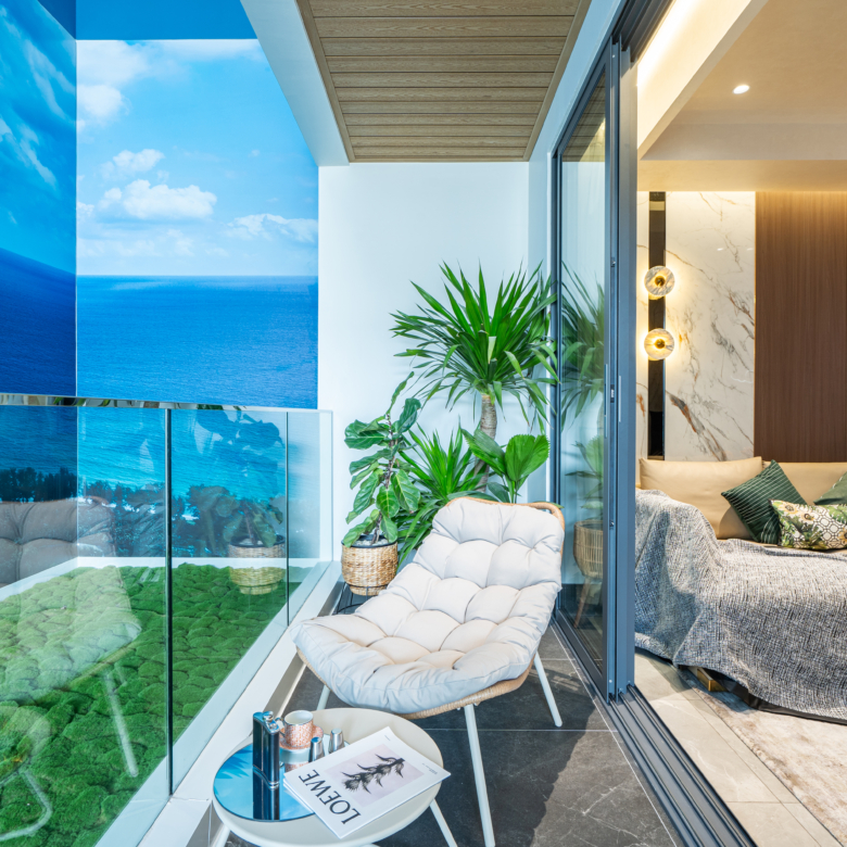 Ayana phuket condo balcony