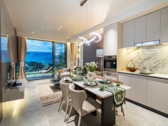 Ayana phuket condo dinning room