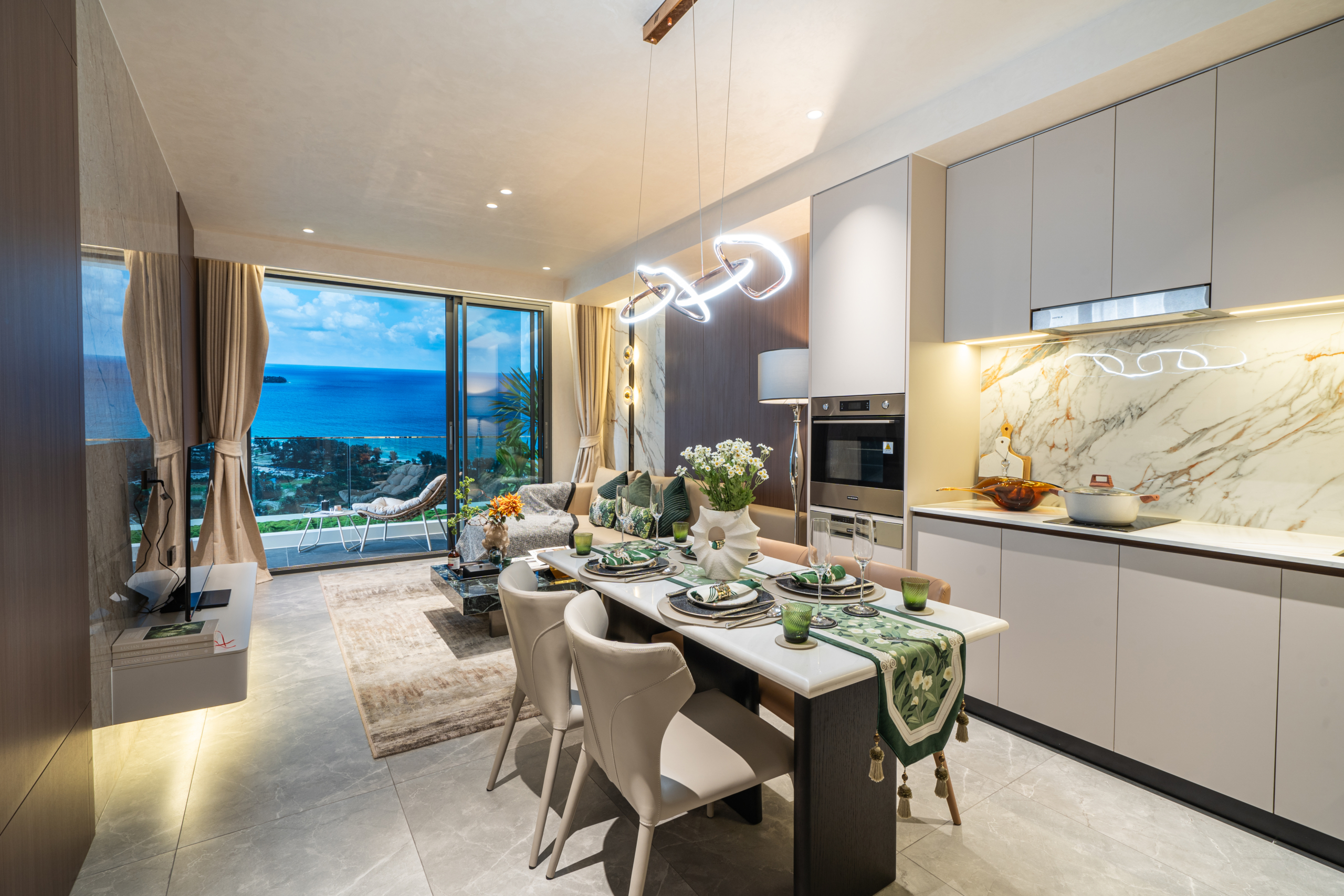 Ayana phuket condo dinning room