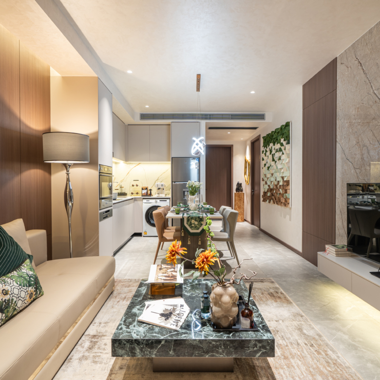 Ayana phuket condo living room 2