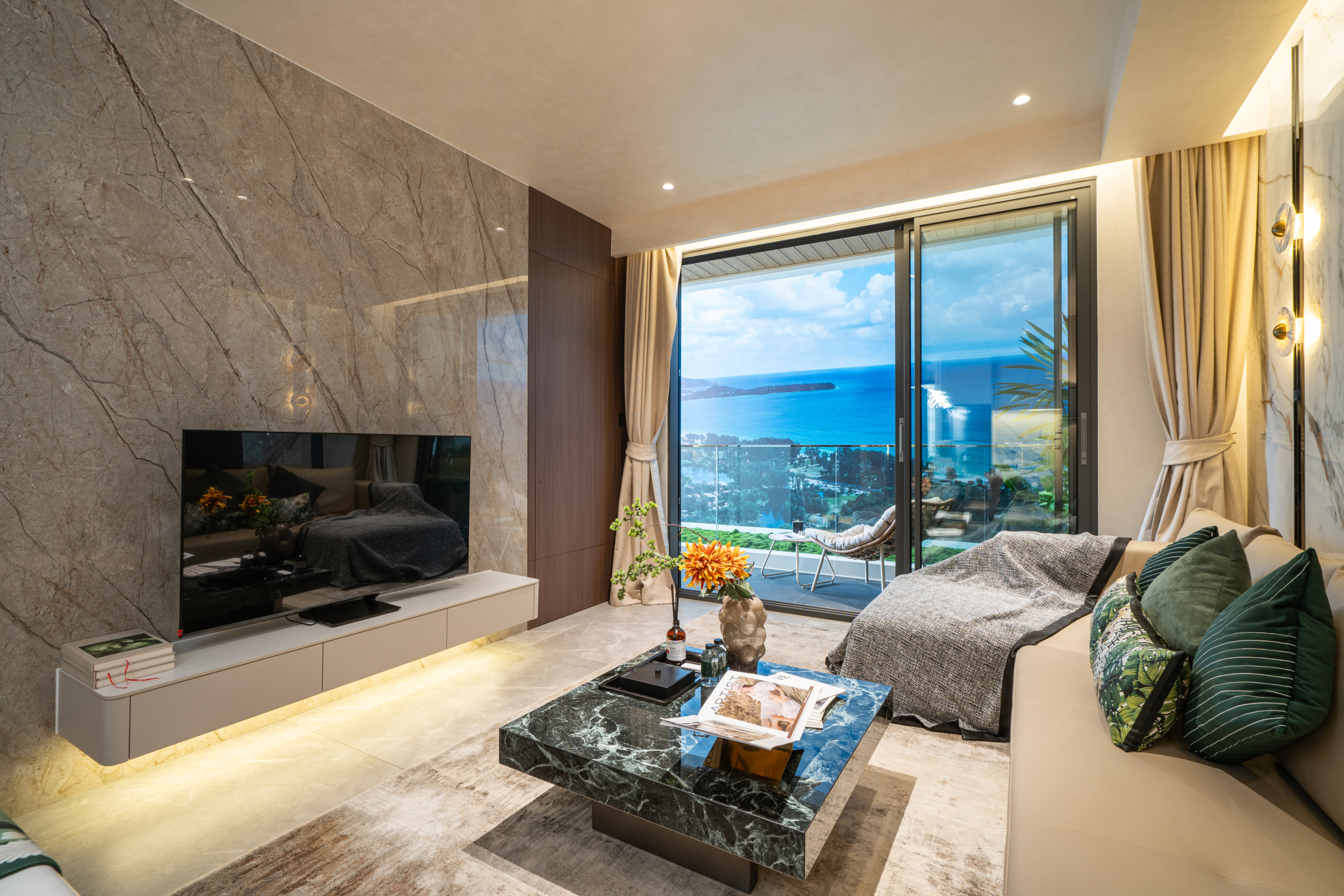Ayana phuket condo living room 4
