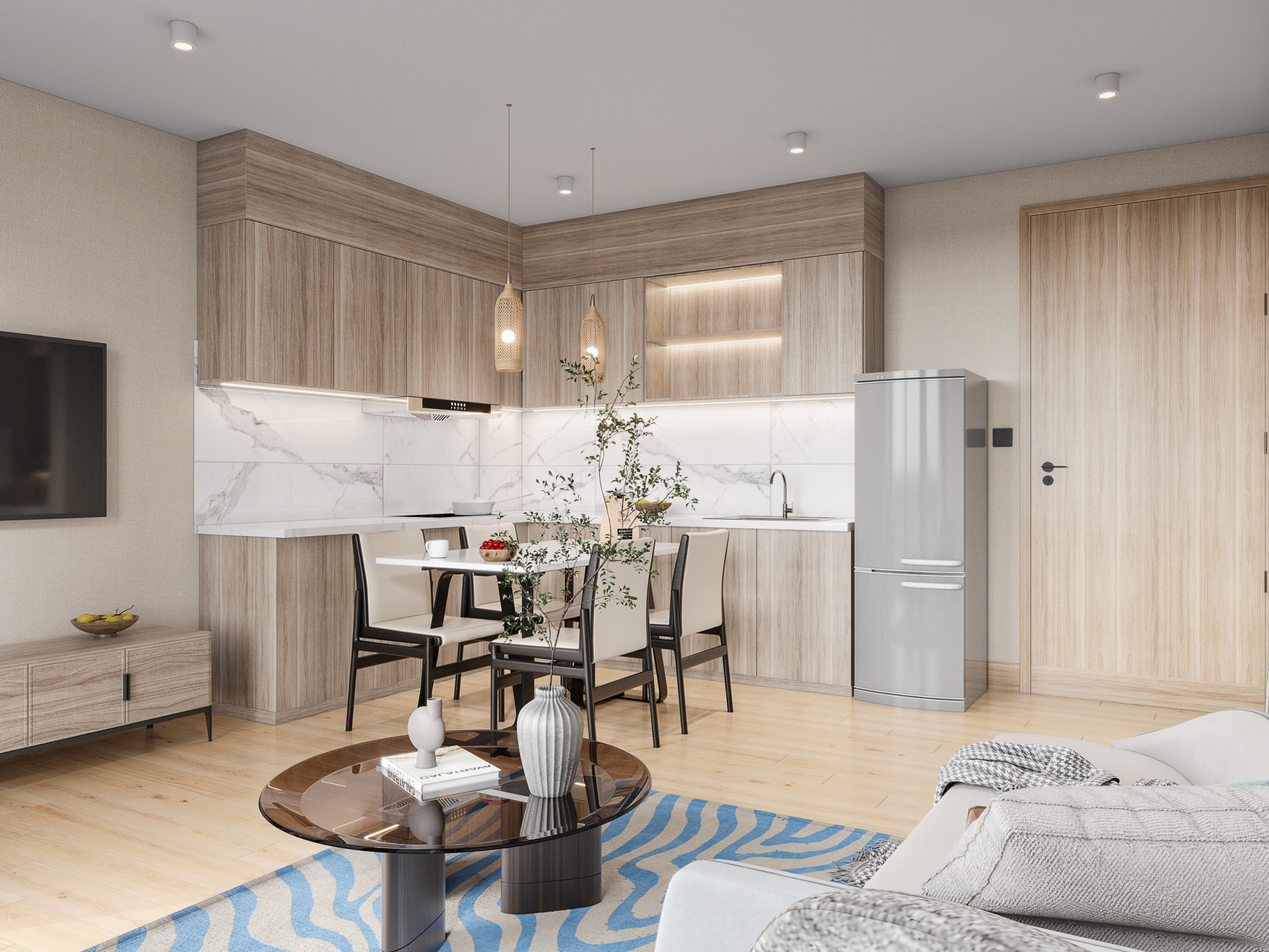 Laya resort 2 Bedroom Condo kitchen