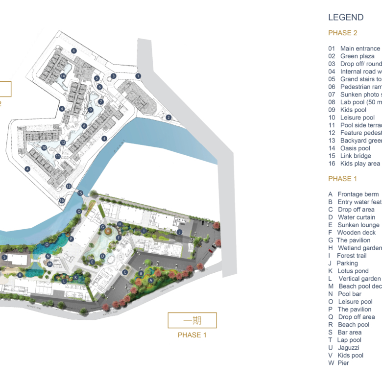 Master Plan for laya Resort Phuket